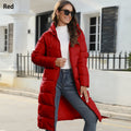 Mid-Length Hooded Jacket Coat for Women, Functional & Warm – Emily