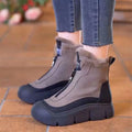 Durable Waterproof Snow Boots with Warm Zipper Closure – Sophia