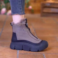 Durable Waterproof Snow Boots with Warm Zipper Closure – Sophia