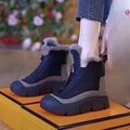 Durable Waterproof Snow Boots with Warm Zipper Closure – Sophia
