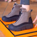 Durable Waterproof Snow Boots with Warm Zipper Closure – Sophia