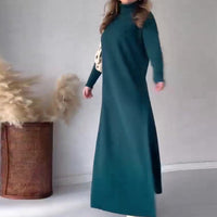 Sleek Turtleneck Sweater with Flowing Wide-Leg Pants – Olivia