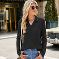 Trendy Knit V-Neck Sweater for Women, Fall & Winter Staple – Emily