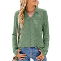 Trendy Knit V-Neck Sweater for Women, Fall & Winter Staple – Emily