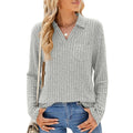 Trendy Knit V-Neck Sweater for Women, Fall & Winter Staple – Emily