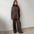 Knit Sweater Set with Wide-Leg Lounge Pants – Olivia