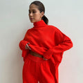 Knit Sweater Set with Wide-Leg Lounge Pants – Olivia