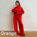Knit Sweater Set with Wide-Leg Lounge Pants – Olivia