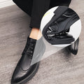 Men's Wingtip Brogue Leather Boots for a Classy Look – Ethan