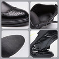 Men's Wingtip Brogue Leather Boots for a Classy Look – Ethan