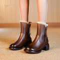 Cozy Side-Zip Insulated Snow Boots for Women – Emma