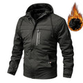 Men's Insulated Windproof and Waterproof Hooded Jacket – Marcus