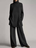 Cozy Two-Piece Knitwear Set for Casual Elegance – Sophia