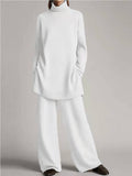 Cozy Two-Piece Knitwear Set for Casual Elegance – Sophia