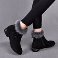 Winter Ankle Boots with Non-Slip Comfort for Women – Olivia