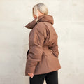 Quilted Lace-Up Winter Jacket, Elegant & Cold-Resistant – Sophia