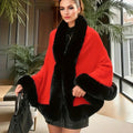 Oversized Knit Poncho Wrap, Cozy & Stylish Layering Piece – Emily