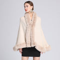 Oversized Knit Poncho Wrap, Cozy & Stylish Layering Piece – Emily