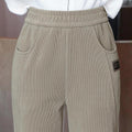 Cozy Corduroy Pants with Fleece Lining for Women – Sophia