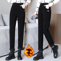 Cozy Corduroy Pants with Fleece Lining for Women – Sophia