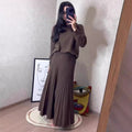 Trendy Long-Sleeve Skirt Set for Modern Elegance – Sophia