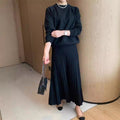 Trendy Long-Sleeve Skirt Set for Modern Elegance – Sophia