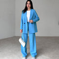 Elegant Women’s Blazer Pants Suit Set for Formal Wear – Emily