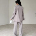Elegant Women’s Blazer Pants Suit Set for Formal Wear – Emily
