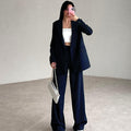 Elegant Women’s Blazer Pants Suit Set for Formal Wear – Emily