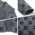 Warm Men's Casual Coat with Letter Print and Pockets – David