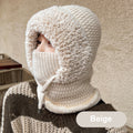 Multi-Functional Winter Beanie with Face Mask and Neck Gaiter – Emily