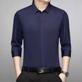 Fitted Stylish Long-Sleeve Shirt for Men – Ethan