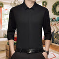 Fitted Stylish Long-Sleeve Shirt for Men – Ethan