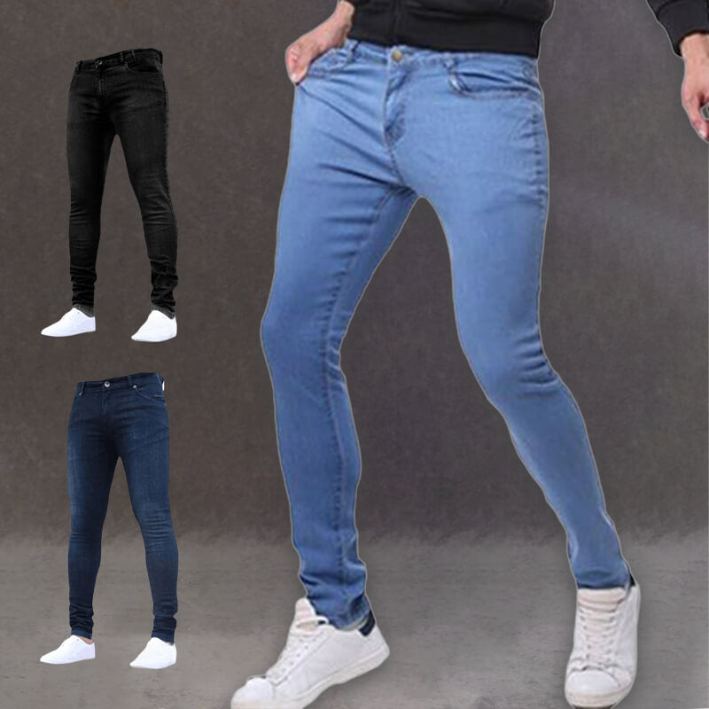 Men's Slim Fit Stretch Denim Jeans, Stylish & Comfortable – Jason