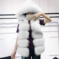 Faux Fur Hooded Vest, Ultra-Warm & Fashion-Forward – Emily