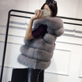 Faux Fur Hooded Vest, Ultra-Warm & Fashion-Forward – Emily
