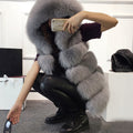 Faux Fur Hooded Vest, Ultra-Warm & Fashion-Forward – Emily