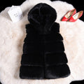 Faux Fur Hooded Vest, Ultra-Warm & Fashion-Forward – Emily