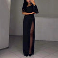 Glam One-Shoulder Sparkly Jumpsuit for Special Occasions – Sophia
