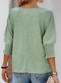 Essential 3/4 Sleeve Tees for Women’s Wardrobe – Olivia