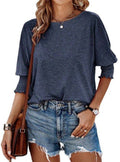 Essential 3/4 Sleeve Tees for Women’s Wardrobe – Olivia