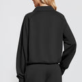 Casual Zip-Up Pullover with Matching Lounge Pants – Olivia