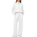 Casual Zip-Up Pullover with Matching Lounge Pants – Olivia