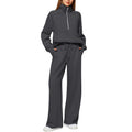 Casual Zip-Up Pullover with Matching Lounge Pants – Olivia