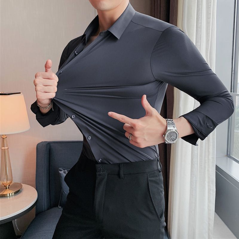 Wrinkle-Free Professional Shirt with Tailored Fit – Liam