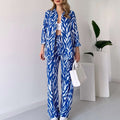 Trendy Zebra Print Lounge Set for Women’s Cozy Wear – Sophia