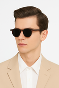 Trendy Circular Sunglasses with UV400 Sun Protection – Madison
