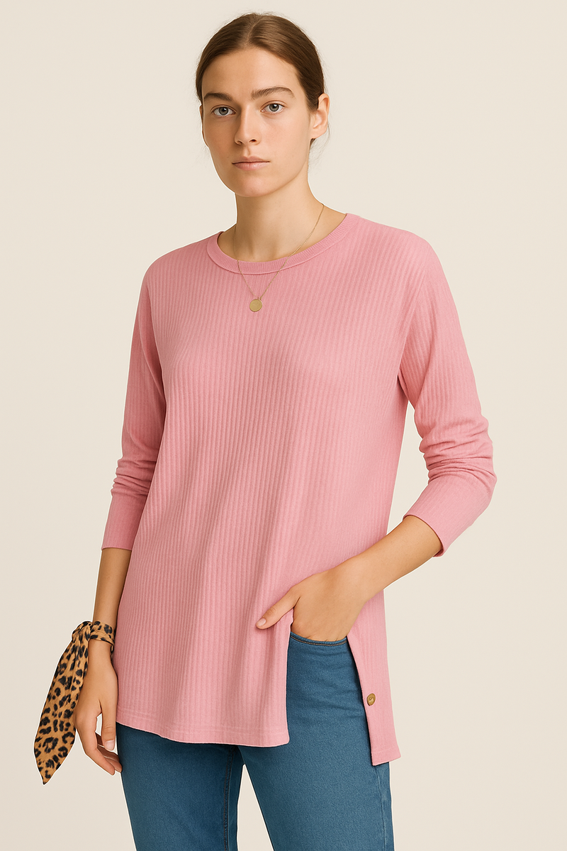 Casual Long Sleeve T-Shirt for Everyday Wear – Olivia