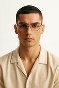 Retro-Inspired Vintage Oval Sunglasses for Timeless Style – James