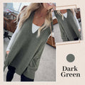Versatile V-Neck Sweater Vest with Functional Pockets for Women - Ella